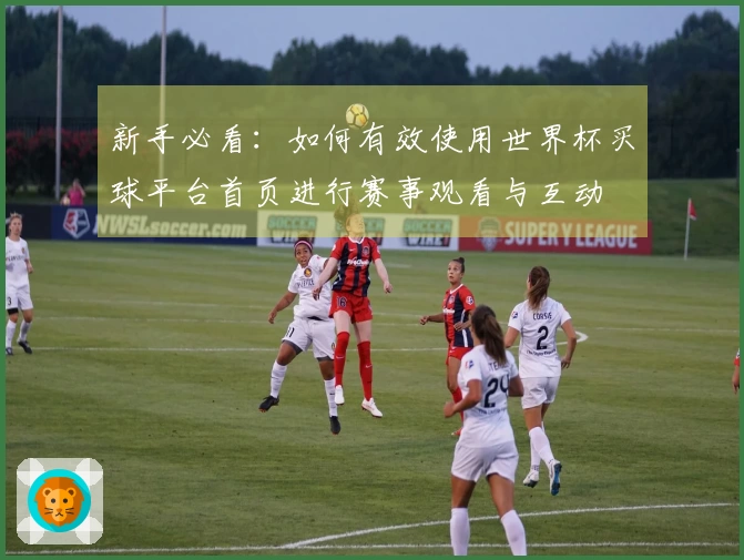 新手必看：如何有效使用世界杯买球平台首页进行赛事观看与互动